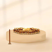 Genuine Paanch Mukhi Modern Rudraksha Bracelet With Gold Plating.