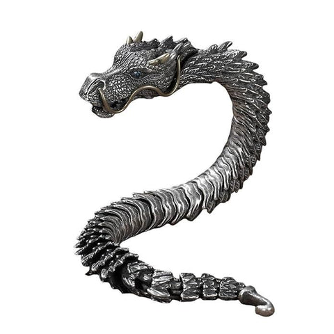 Unique Vintage 3D Handmade Dragon Bracelet