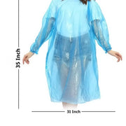 FULLY Reusable Wallet Rain Card Rain Coat for Adults