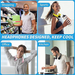 Portable Bladeless Hanging Rechargeable Neck Fan