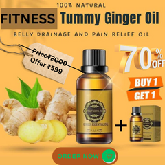 Belly Drainage Ginger Oil (100% AYURVEDIC NO SIDE EFFECT)