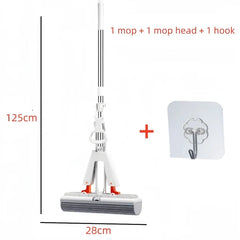 Multi-Purpose Foldable Floor Cleaning Squeeze Mop Wiper