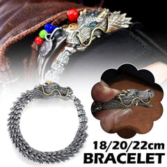 Unique Vintage 3D Handmade Dragon Bracelet