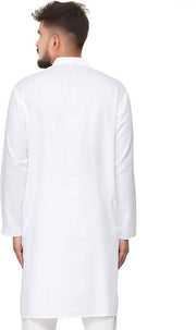 Men's Cotton Solid Kurtas