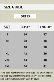 UrGear Women's Plus Size Cotton Blend Solid Round Neck Casual Dress