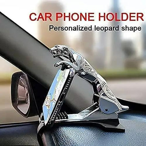 Jaguar 🐆 Style Car Phone holder ( Assorted Color)-360 Degree Rotation