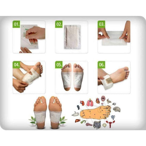 Detox Foot Patches (Set of 10)⭐⭐⭐⭐⭐ 4.7/5 (626 REVIEWS)