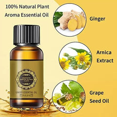 Belly Drainage Ginger Oil (100% AYURVEDIC NO SIDE EFFECT)