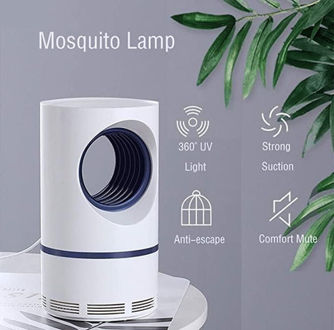 Electronic Mosquito Killer Machine LampName : Electronic LED Mosquito Killer Machine trap lamp With USBMaterial : PlasticSuitable For : IndoorType : Suction TrapProduct Breadth : 10.5 CmProduct Height : 2FakirakartElectronic Mosquito Killer Machine Lamp