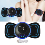 Mini Massager with 8 Modes and 19 Strength Levels,Rechargeable Electric Massager for Shoulder,Arms,Legs,Back Pain for Men and Women