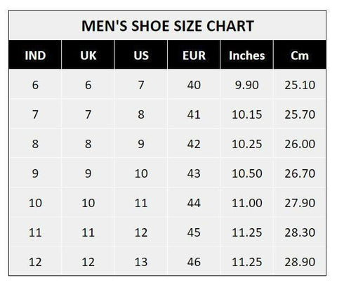 Men's Dailywear Casual ShoesProduct Name: Men's Dailywear Casual Shoes
Package Contains: It has 1 pair of Casual Shoes
UK/IND Size (In MM): UK/ IND 6
US Size: US / 7
Euro Size: EUR / 40
OutFakirakartDailywear Casual Shoes