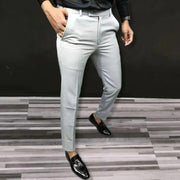 Premium Waist Adjustable Lycra Men's Trouser (Pack of 2)Product Name: Premium Waist Adjustable Lycra Men's Trouser (Pack of 2) Package Contains: It has 2 Trouser Fabric: Lycra Color: Black &amp; white Pattern: Solid OccasSupreme Comfort Lycra Stride TrousersFakirakartPremium Waist Adjustable Lycra Men'