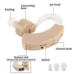 Ear Machine Hearing Booster Ultra Superior Sound/BTE Hearing Aid MachiProduct Description:  Ear Machine Hearing Booster Ultra Superior Sound/BTE Hearing Aid Machine Package Contains: It has 1 Piece of Hearing Aid Material: ABS Plastic GadgetFakirakartEar Machine Hearing Booster Ultra Superior Sound/BTE Hearing Aid Machine